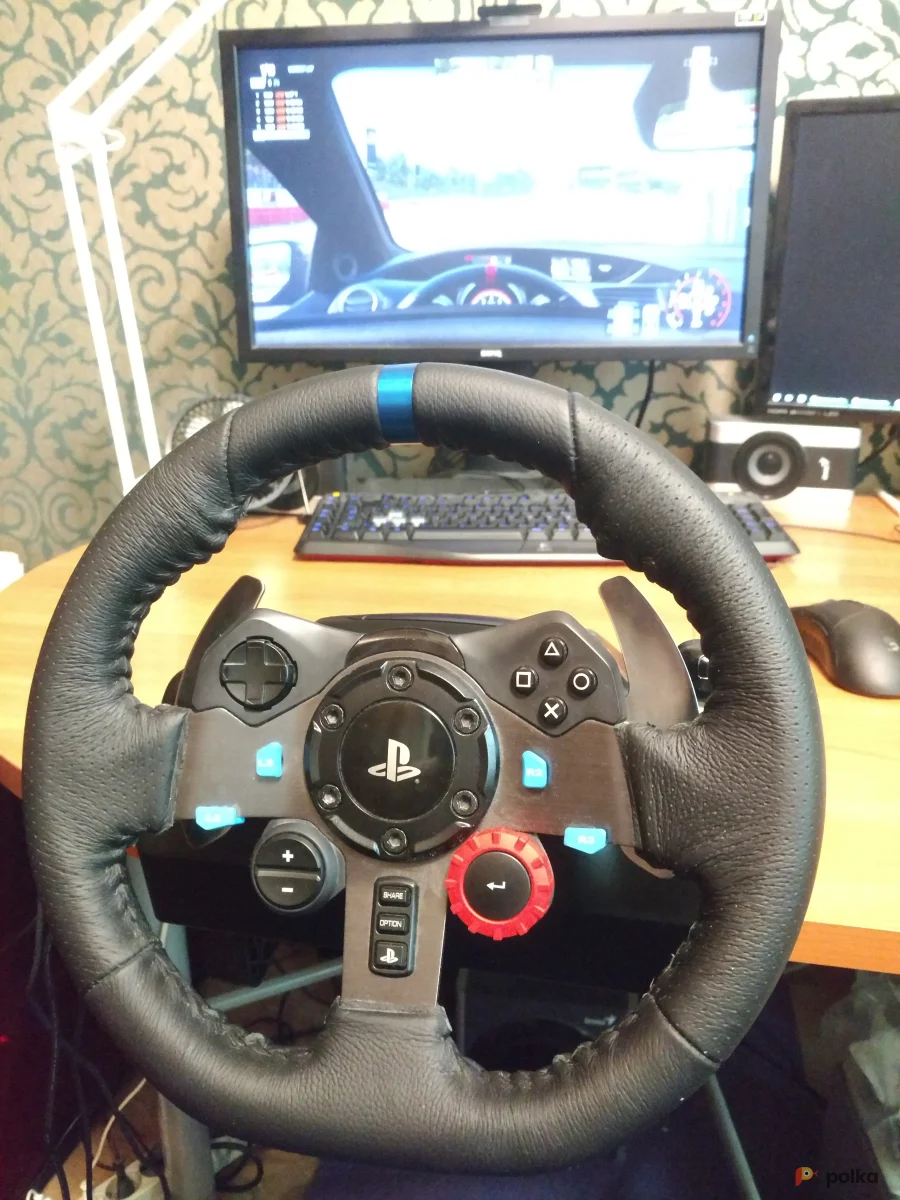 Возьмите Руль и педали для PS4, PS5, PC, MAC - Logitech G29 напрокат (Фото 1) в Москве