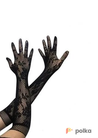 Возьмите Перчатки PAPAYA JAM Gloves Black flower напрокат (Фото 1) в Москве