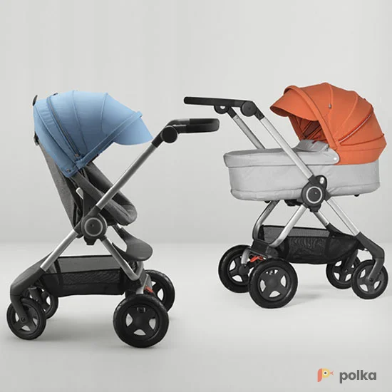Возьмите Коляска Stokke Scoot с люлькой напрокат (Фото 1) в Москве