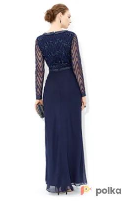 Возьмите Платье с расшитым лифом и вырезом на пуговицах  напрокат (Фото 1) в Москве