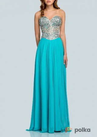 Возьмите Платье Terani Couture Nude Sea Wave Gown напрокат (Фото 1) в Москве