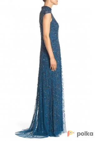 Возьмите Платье Adrianna Papell Beaded Stand Collar Gown напрокат (Фото 1) в Москве