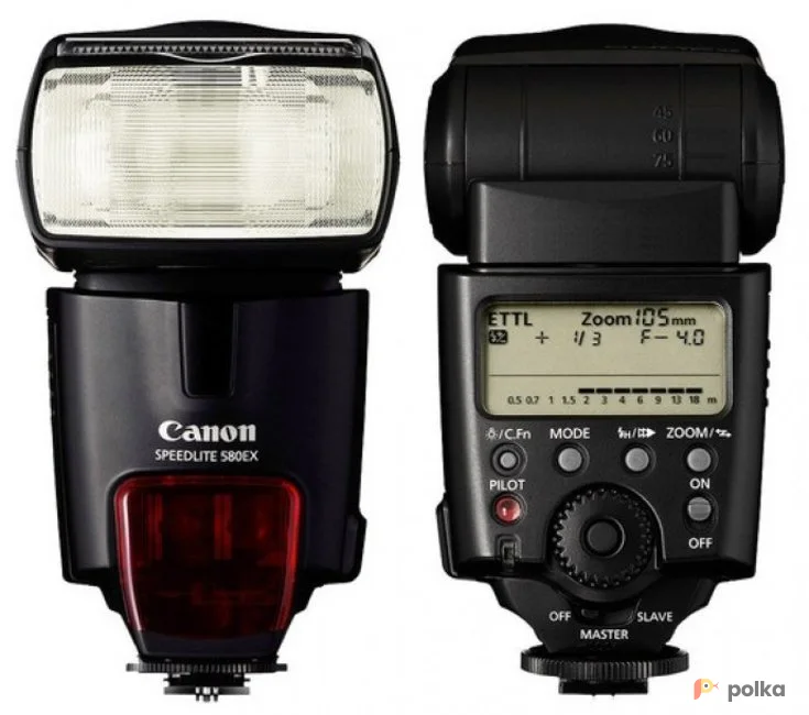 Возьмите Canon Speedlite 580EX II  напрокат (Фото 1) в Москве