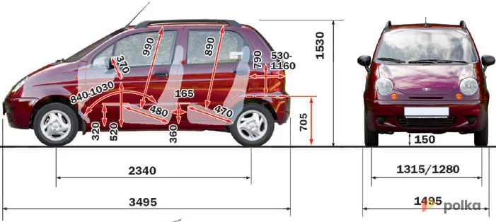 Возьмите Автомобиль Daewoo Matiz напрокат (Фото 1) в Москве