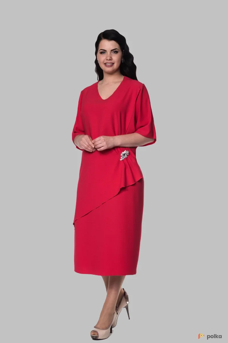 Возьмите Коктейльное платье "Катрин"р.56 напрокат (Фото 1) в Москве