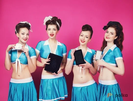 Возьмите Костюм для фотосессии: Черлидерский костюм (топ+юбка) напрокат (Фото 1) в Москве