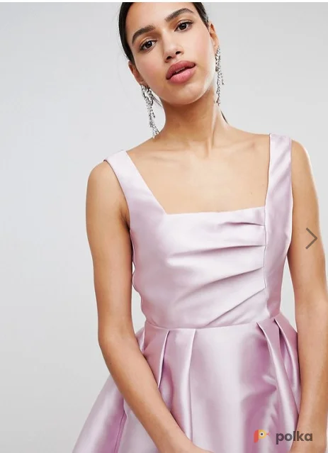 Возьмите Красивое нежно-розовое платье с пышной юбкой напрокат (Фото 1) в Москве