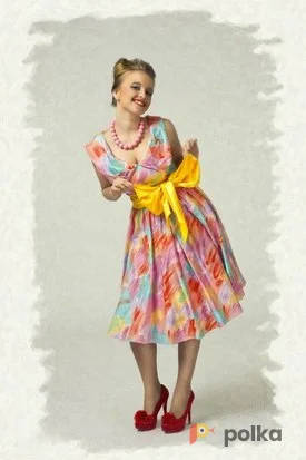 Возьмите Костюм для фотосессии: яркое миниплатье.  напрокат (Фото 1) в Москве