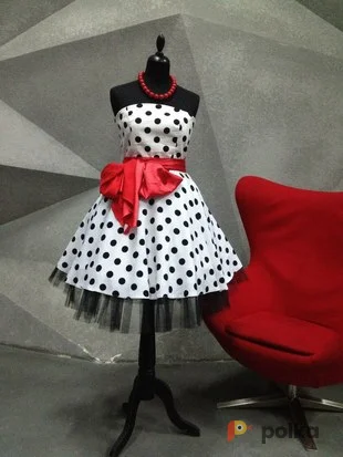 Возьмите Костюм для фотосессии: Платье в стиле ретро. Размеры 42-46 напрокат (Фото 1) в Москве