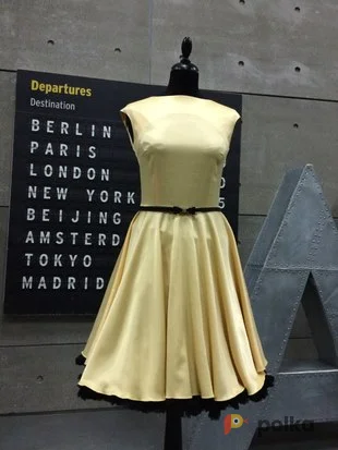 Возьмите Костюм для фотосессии: Нежное платье в стиле ретро цвета чайной розы,. Размеры 42, 44 напрокат (Фото 1) в Москве