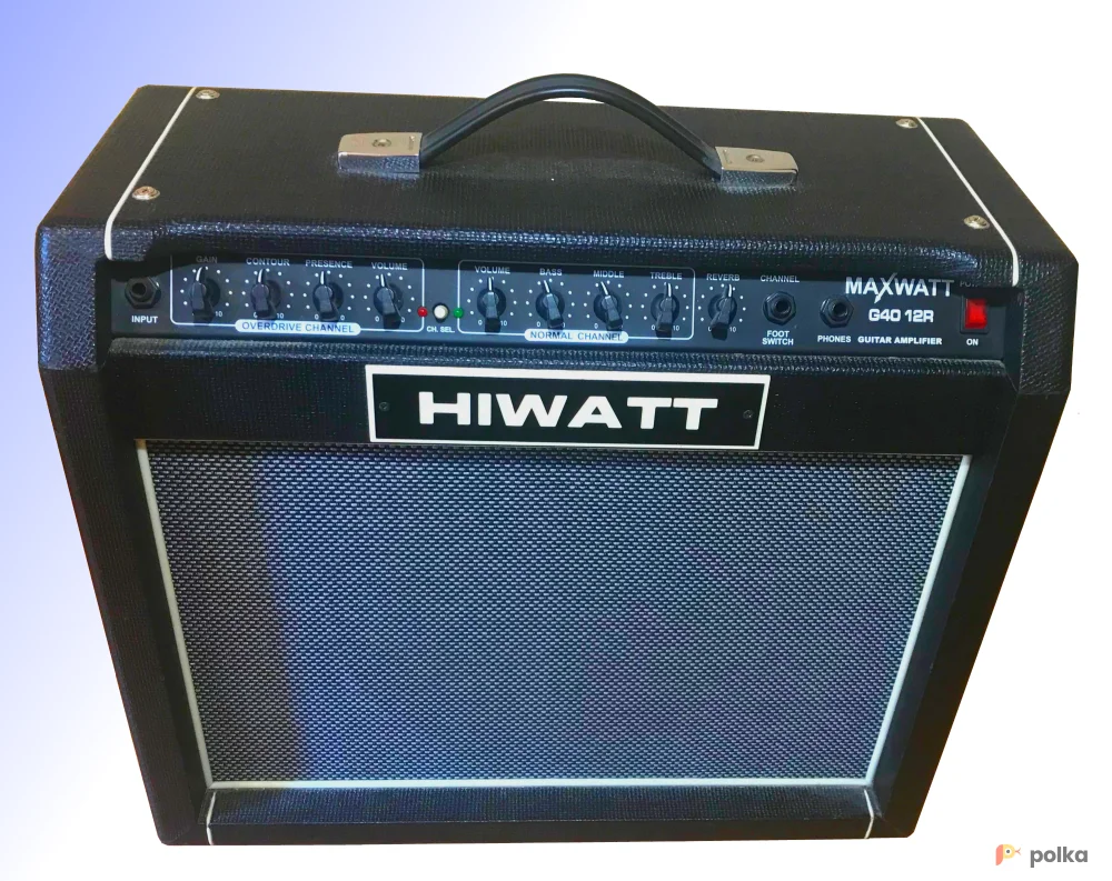 Возьмите Комбо усилитель для электрогитар Hiwatt Maxwatt G40/12R напрокат (Фото 1) в Москве