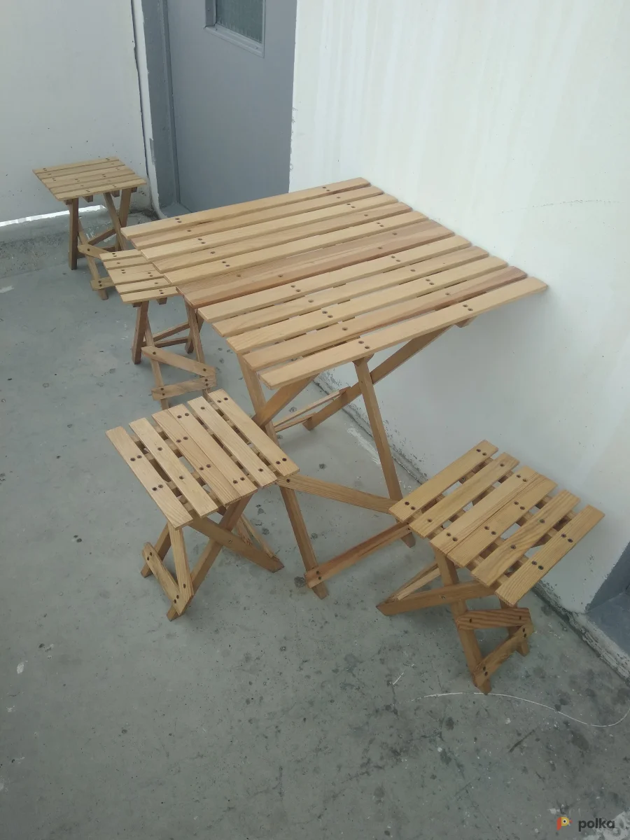 Возьмите Стол с табуретками напрокат (Фото 1) в Москве