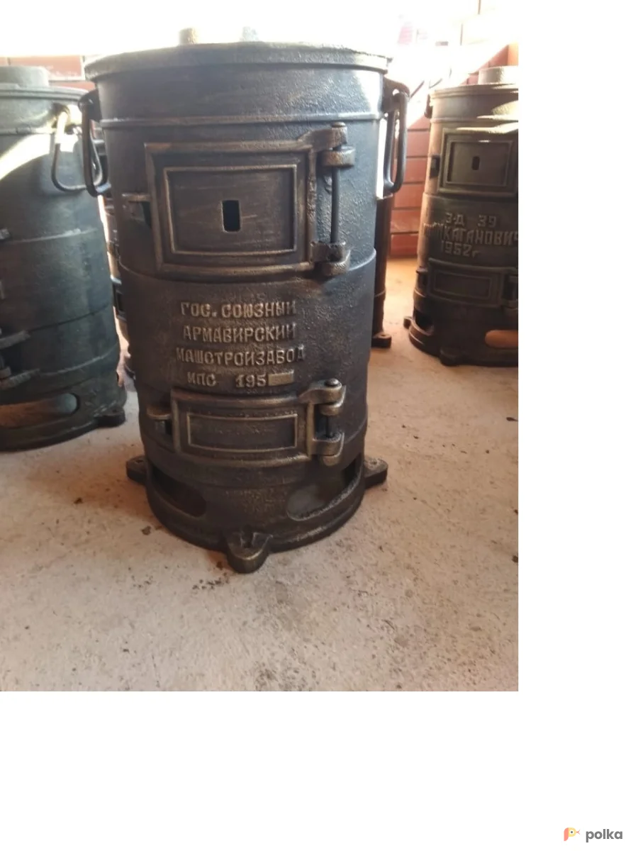 Возьмите Печь чугунная  буржуйка СССР напрокат (Фото 1) в Москве