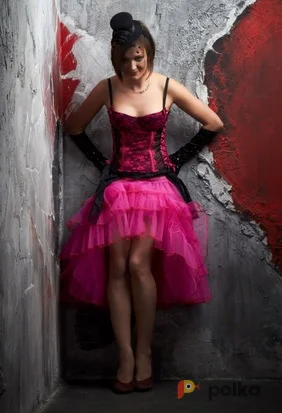 Возьмите Костюм для фотосессии: кабаре розовое. Размеры 42, 44 напрокат (Фото 1) в Москве