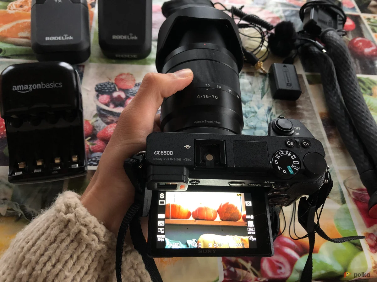 Возьмите Комплект для видео съёмки в 4К с камерой sony a6500 напрокат (Фото 1) в Москве