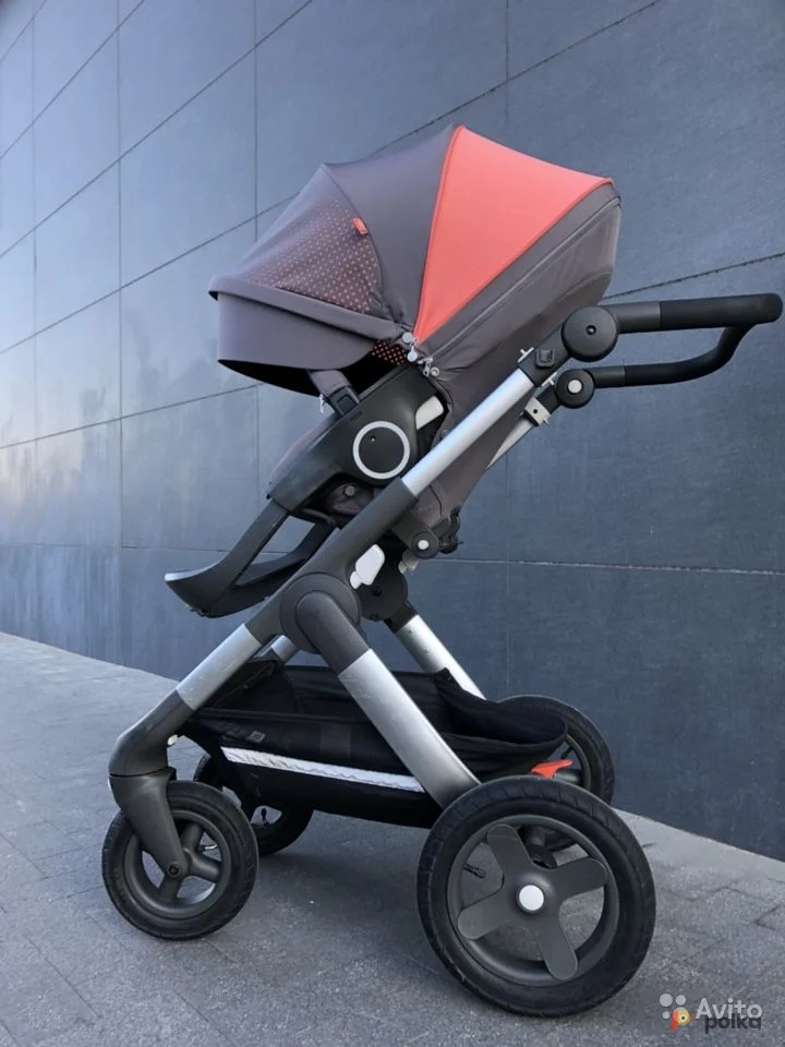 Возьмите Коляска Stokke Trailz Coral 14 кг напрокат (Фото 1) в Москве