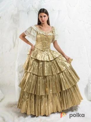 Возьмите Исторический костюм для фотосессии: Венецианское бальное платье. Размеры 46-50 напрокат (Фото 1) в Москве