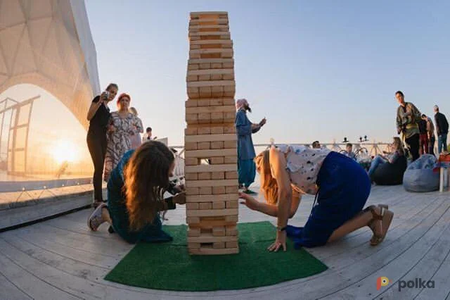 Возьмите Гигантская МЕГА Дженга XXL напрокат (Фото 1) в Москве