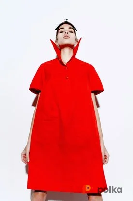 Возьмите Костюм для фотосессии: Алое ретро платье. Размеры 42, 44 напрокат (Фото 1) в Москве