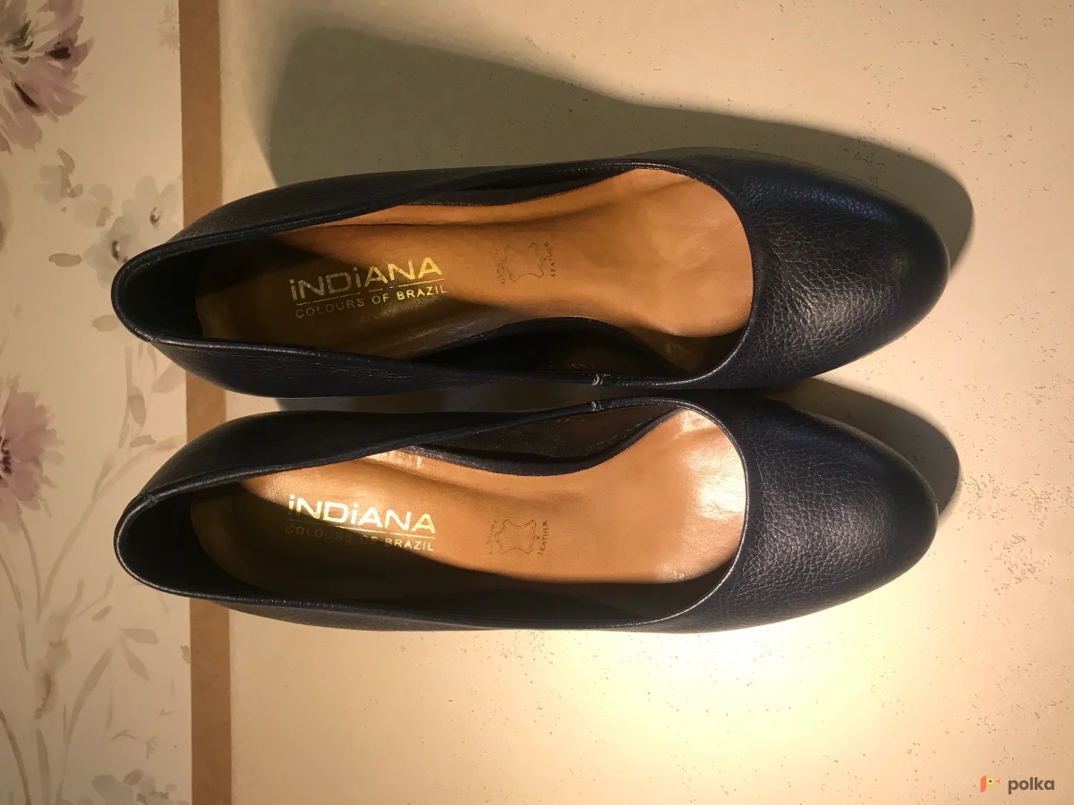 Возьмите Туфли кожаные на устойчивом каблуке напрокат (Фото 1) в Москве