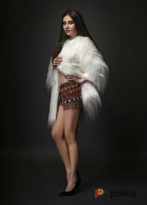 Возьмите Костюм для фотосессии: Шубка с длинным ворсом. Размеры 42-46 напрокат (Фото 1) в Москве