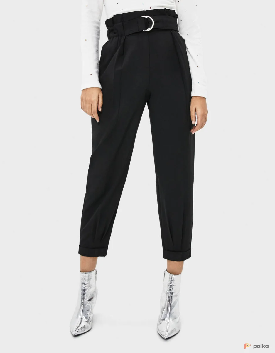 Возьмите Брюки черные с резинкой на талии напрокат (Фото 1) в Москве