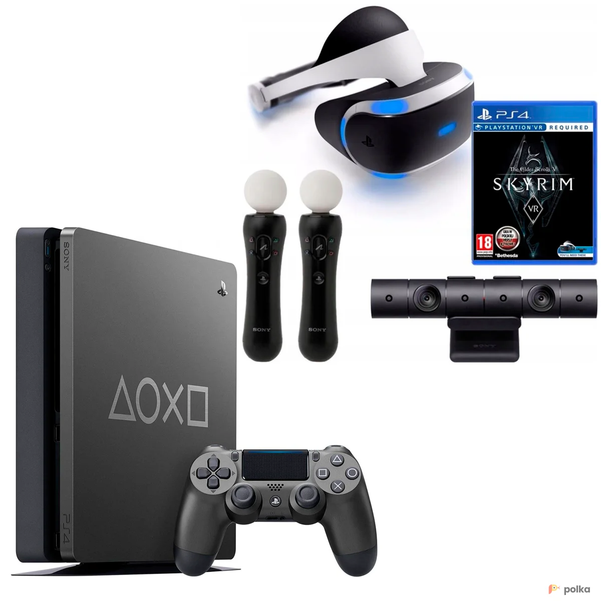 Возьмите VR Очки + Sony Ps4 + Мувы + 40 игр напрокат (Фото 1) в Москве