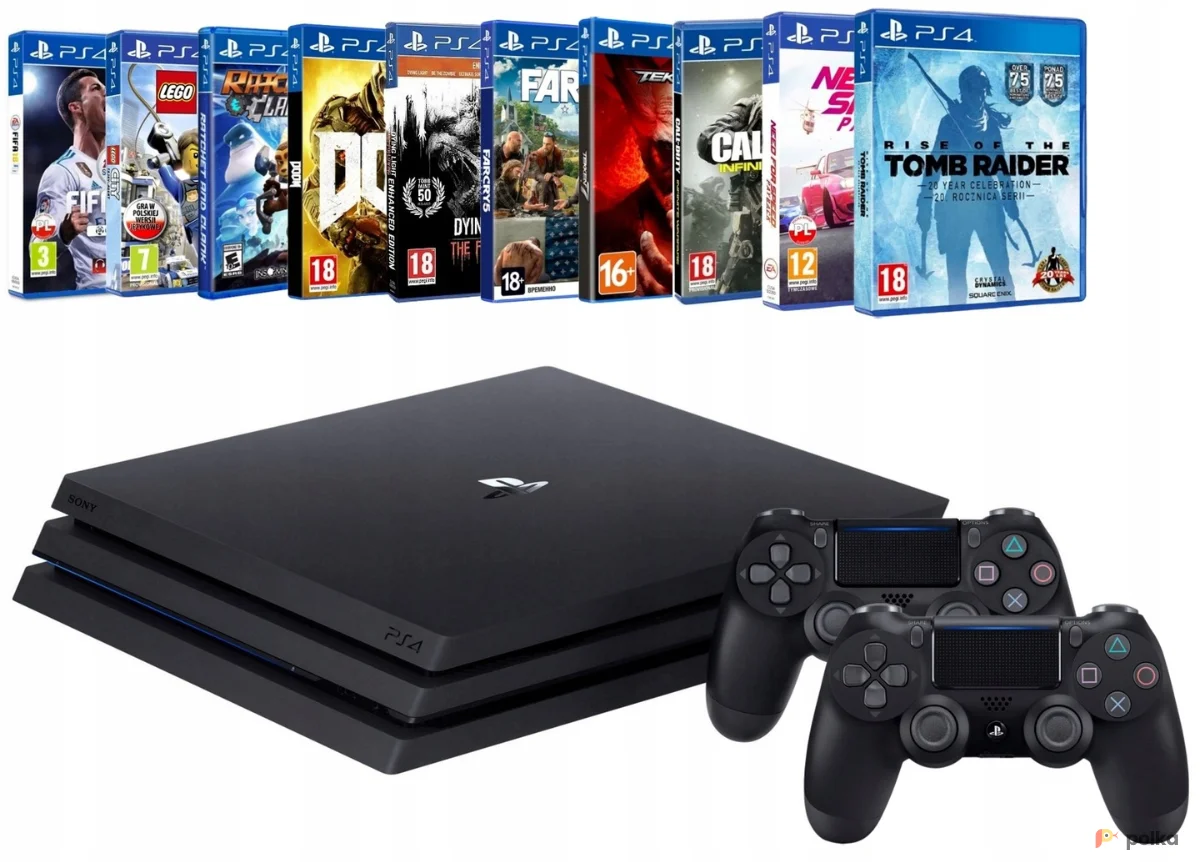 Возьмите Приставка PlayStation 4 от 5 игр напрокат (Фото 1) в Москве