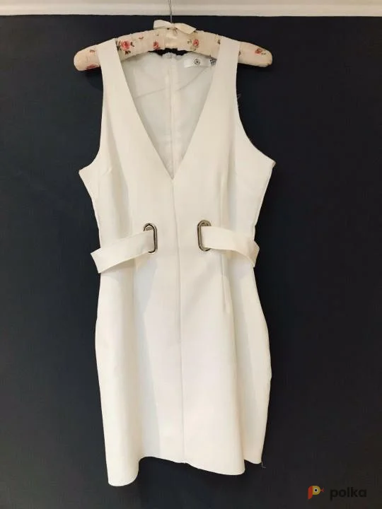 Возьмите Женское платье белое мини короткое напрокат (Фото 1) в Москве