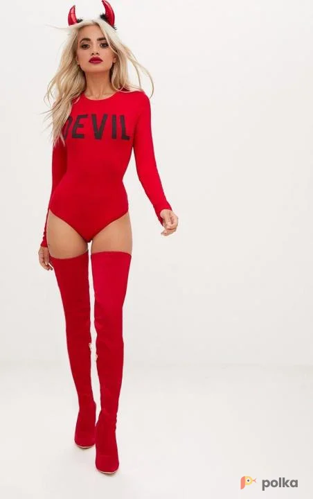 Возьмите Боди красный женский кофта кофточка с надписью напрокат (Фото 1) в Москве