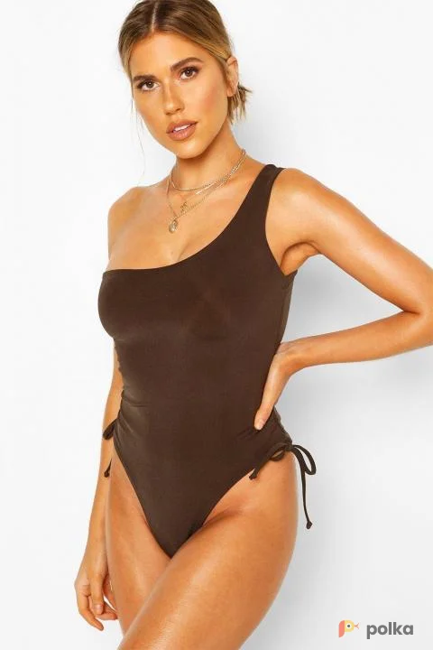 Возьмите Купальник коричневый слитный монокини напрокат (Фото 1) в Москве