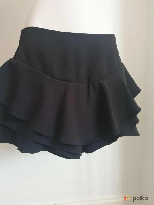 Возьмите Черная юбка шорты пышная с оборками короткая мини напрокат (Фото 1) в Москве