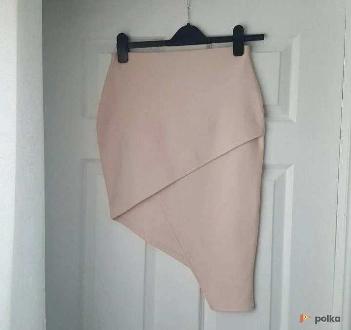 Возьмите Юбка женская асимметричная пудровая напрокат (Фото 1) в Москве