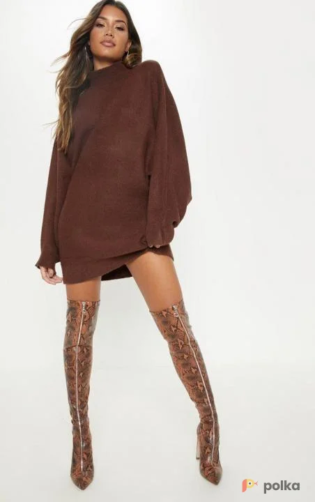 Возьмите Женское вязаное платье свитер джемпер напрокат (Фото 1) в Москве