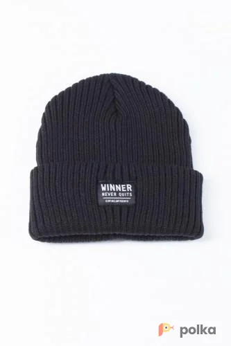 Возьмите Черная вязаная шапка мужская женская напрокат (Фото 1) в Москве