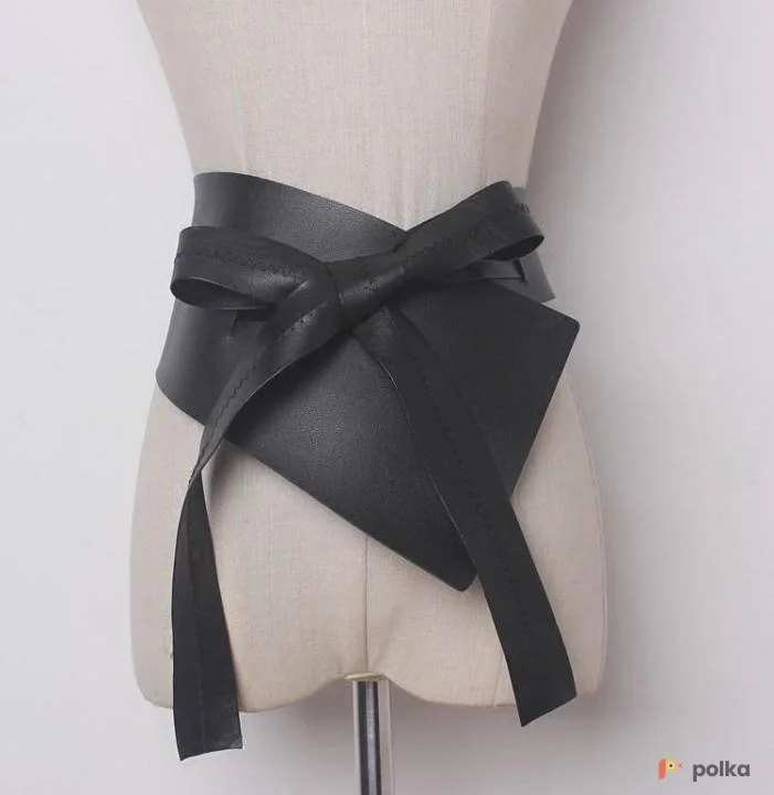 Возьмите Ремень пояс корсет асимметричный кожаный напрокат (Фото 1) в Москве