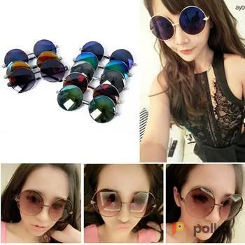 Возьмите Женские очки солнцезащитные от солнца круглые напрокат (Фото 1) в Москве