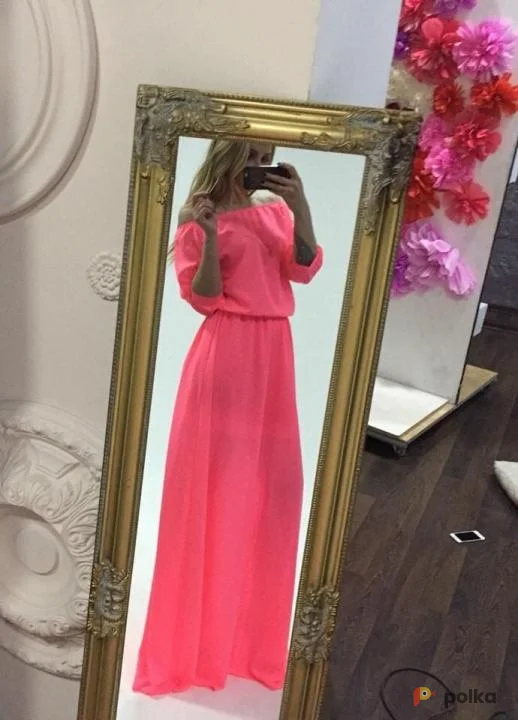 Возьмите Платье неоновое розовое напрокат (Фото 1) в Москве