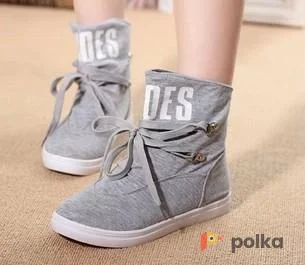 Возьмите Кеды летние женские серые ботинки напрокат (Фото 1) в Москве