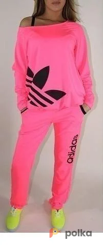 Возьмите Женский неоновый розовый спортивный костюм напрокат (Фото 1) в Москве