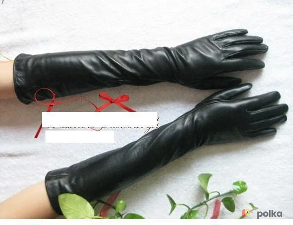 Возьмите Длинные перчатки из натуральной кожи напрокат (Фото 1) в Москве