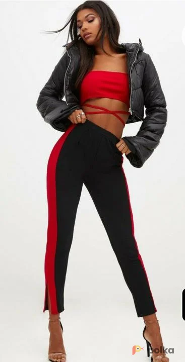 Возьмите Брюки с лампасами черные красные напрокат (Фото 1) в Москве