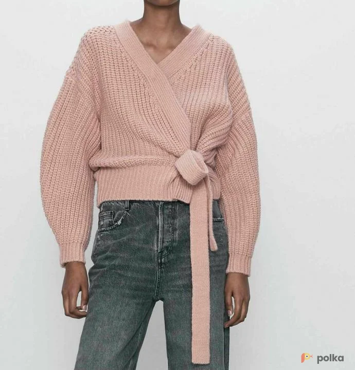 Возьмите Розовая кофта кардиган вязаная напрокат (Фото 1) в Москве