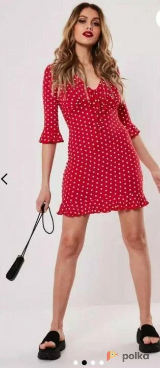 Возьмите Красное платье в горох напрокат (Фото 1) в Москве