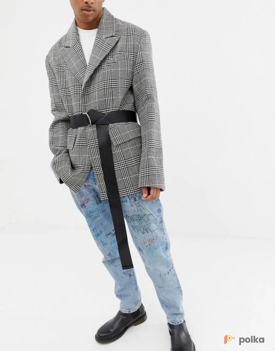 Возьмите Черный длинный ремень пояс напрокат (Фото 1) в Москве