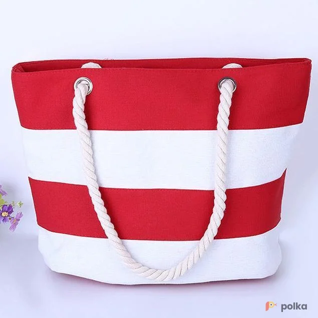 Возьмите Пляжная сумка полосатая в полоску морячка напрокат (Фото 1) в Москве