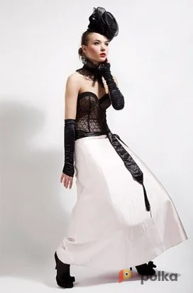 Возьмите Костюм для фотосессии: платье черно-белое. напрокат (Фото 1) в Москве