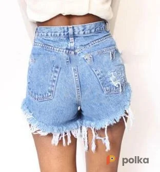 Возьмите Джинсовые шорты летние с высокой талией напрокат (Фото 1) в Москве