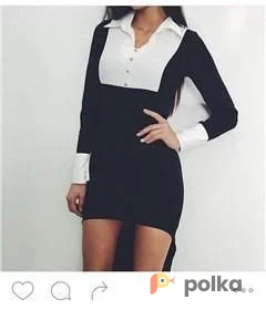 Возьмите Женское платье мини асимметричное напрокат (Фото 1) в Москве