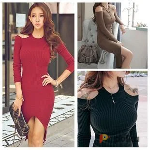 Возьмите Женское вязаное платье свитер напрокат (Фото 1) в Москве